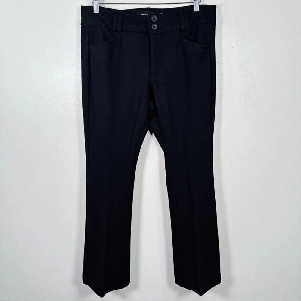 Torrid Trouser Boot Studio Luxe Ponte Mid-Rise Pant - Picture 2 of 14